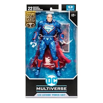 アメコミ superman lex luthor mcfarlane toys dc Amazon.com: McFarlane Toys, DC Multiverse Lex Luther Power